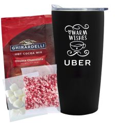 Straight Tumbler W/ Plastic Liner Gift Set - Cocoa Creation