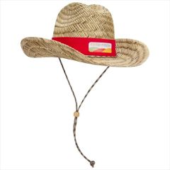 Straw Cowboy Hat With Adjustable Cord