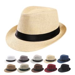 Straw Fedora Hat