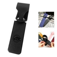 Strip Hanging PU Leather Luggage Tag