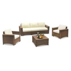 Studio Shine Modular Loveseat/2 Armchairs/Coffee Table