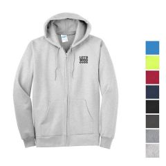 Stylish Full-Zip Hooded Sweatshirt