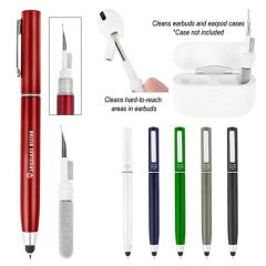 Stylus Pen With Earbud Cleaning Kit