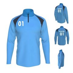 Sublimated Warmup 1/4 Zip Jacket