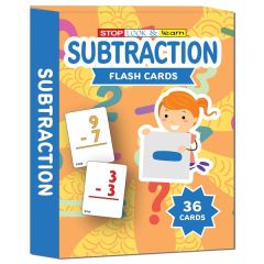 Subtraction Flash Cards