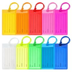 Suitcase Tags With Worm Loops
