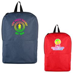 Summit RPET Comfort Strapped Backpack - 4.7 Gallon - Heat Trans