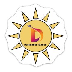 Sun Shaped Notekeeper Magnet 20 MIL