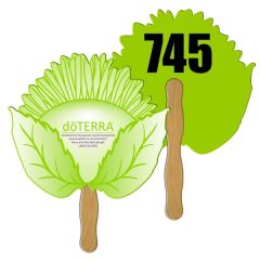 Sunflower Auction Hand Fan Full Color