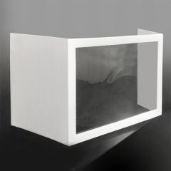 Super Economy Desk Top U Shield 16 Inch X 24 Inch X 12 Inch W/1 Pet Windo