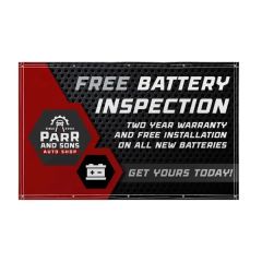 Super Poly Knit Fabric Banner - 5 Ft X 8 Ft