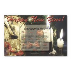 Superseal Laminated Card With Calendar Magnet