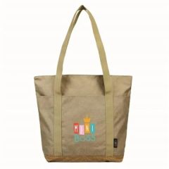 Sustainable Cork & Rpet Tote With Zipper