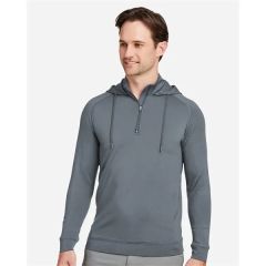 Swannies Unisex Vandyke Quarter-Zip Hooded Pullover