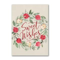 Sweet Greenery Holiday Card