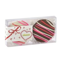 Sweetheart Oreo Gift Set 1 Milk 1 White Chocolate Covered