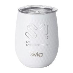 Swig 14 Oz Golf Partee Wine Cup, Laser, Premium