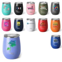 Swig 14 Oz Matte Stemless Wine Cup, Full Color Digital