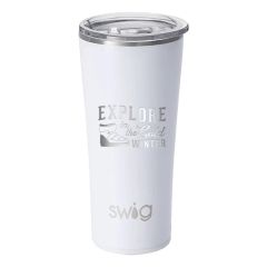 Swig 22 Oz Shimmer Tumbler, Laser, Premium