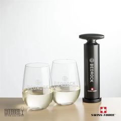 Swiss Force Effortless Opener & Riedel Stemless