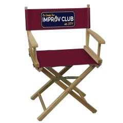 Table-Height Director's Chair Full-Color Imprint