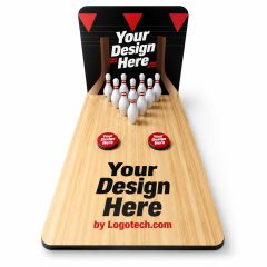 Table Top Bowling Game 9.875 Inch Long X 5.875 Inch Wide