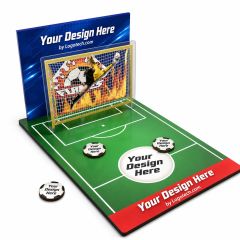 Table Top Soccer Game 9.875 Inch Long X 5.875 Inch Wide