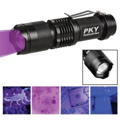 Tactical Black Ultraviolet UV LED Flashlight