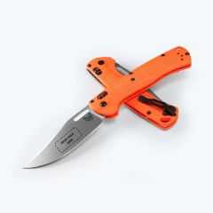 Benchmade Taggedout Orange Grivory Knife