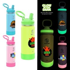 Takeya 18 Oz Actives Glow In The Dark Bottle, Full Color