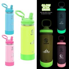 Takeya 18 Oz Actives Glow In The Dark Bottle, Laser - Sta