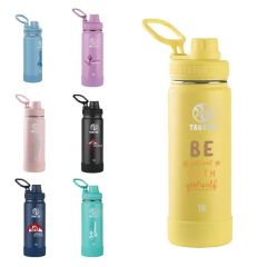 Takeya 18 Oz Actives With Spout Lid, Full Color Digital