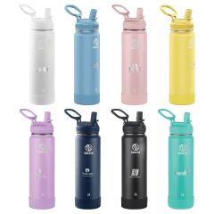 Takeya 24 Oz Actives With Straw Lid, Laser, Standard