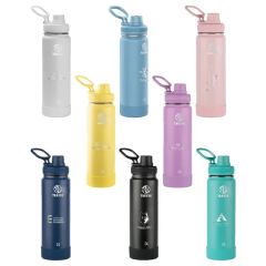 Takeya 24 Oz Actives With Spout Lid, Laser, Premium