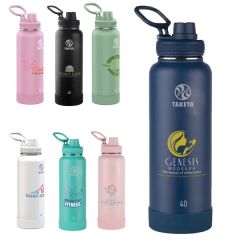Takeya 40 Oz Actives With Spout Lid, Full Color Digital
