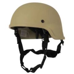 Tan ABS Mich-2000 Replica Tactical Helmet