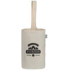 Tango Dual-Bottle Wine Tote Bag 8 Oz. Recycled Cotton Blend