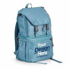 Tarana Recycled Backpack Cooler, Aurora Blue