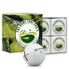 Taylormade Distance Golf Balls In Custom Four Ball Box