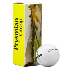 Taylormade Distance Golf Balls In Custom Three Ball Sleeve
