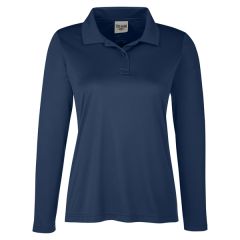 Team 365 Ladies' Zone Performance Long Sleeve Polo
