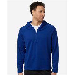 Team 365 Men's Qualify Quarter-Zip Hooded Pullover
