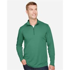 Team 365 Men's Zone Sonic Heather Performance Quarter-Zip