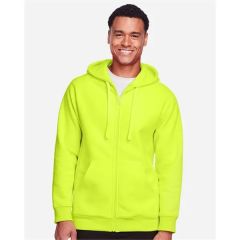 Team 365 Unisex Zone Hydrosport Heavyweight Full-Zip Hoo