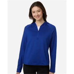 Team 365 Women's Qualify Quarter-Zip Hooded Pullover