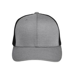 Team 365 Youth Zone Sonic Heather Trucker Cap By Yupoong