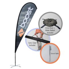 Tear Drop Banner Single