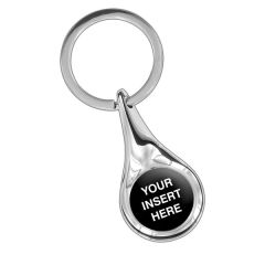 Tear Drop Shape Key Chain