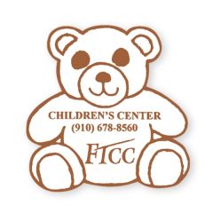 Teddy Bear Shape Vinyl Magnet