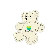Teddy Bear-Shaped Sticker